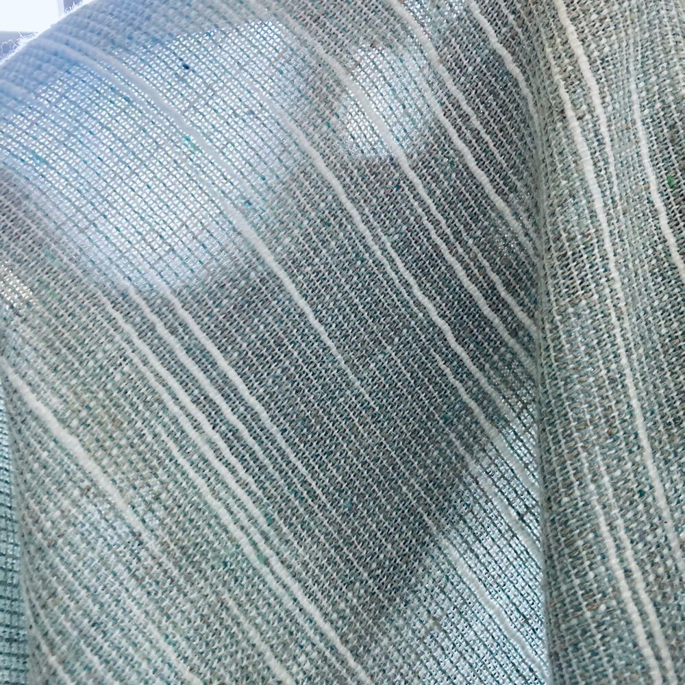 Linen Textured Sage 2-pc Window Curtains Set - Picture 4 of 6